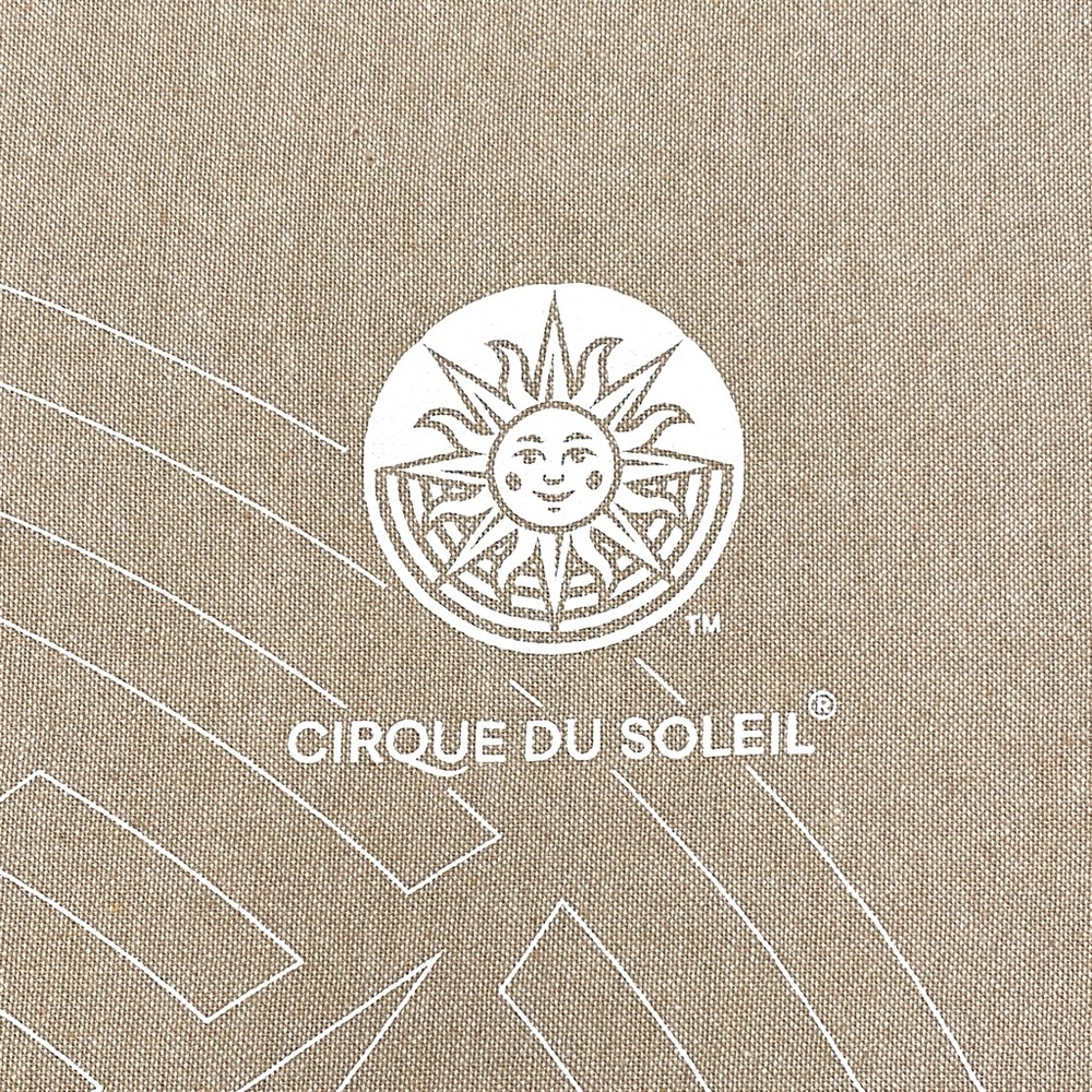 😄FREE W/ PURCHASE Cirque du Soleil Echo Tote Bag Natural Canvas Souvenir Bag